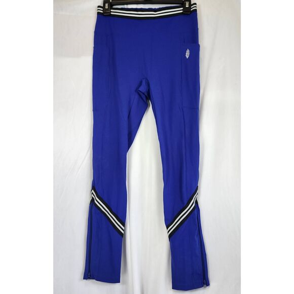 Free People Movement Zephyr Leggings Blue Size SMALL B8 - Picture 2 of 13